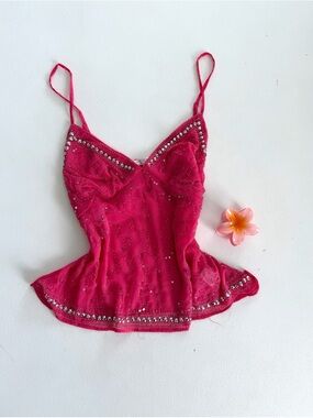 Sequin halter top